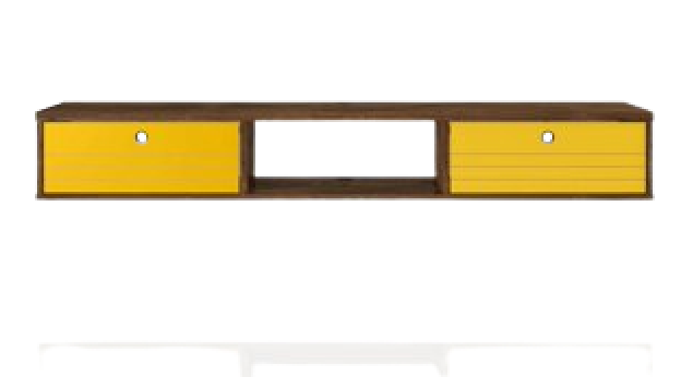 Liberty Wood 63' Floating Entertainment Center
